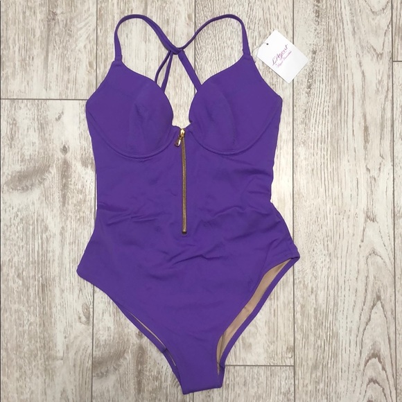 Agent Provocateur Other - L’agent by agent provocateur purple monokini M